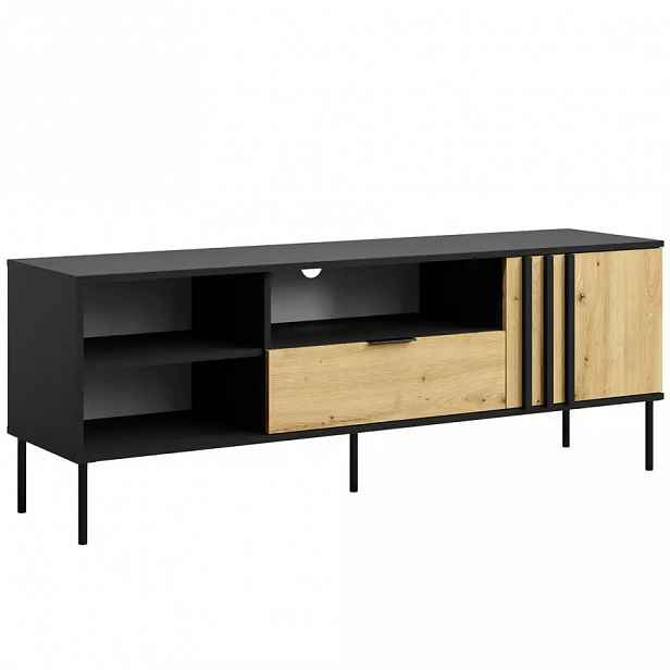 Tv stolek 1D1SZ Rimini 08 černá/artisan