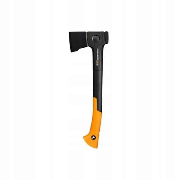 Univerzální tesařská sekera Fiskars X18 ocel kalená SoftGrip