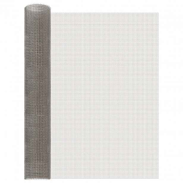 vidaXL Síťovina 80 x 200 cm 3 Mesh Nerezová ocel 201 Stříbrná