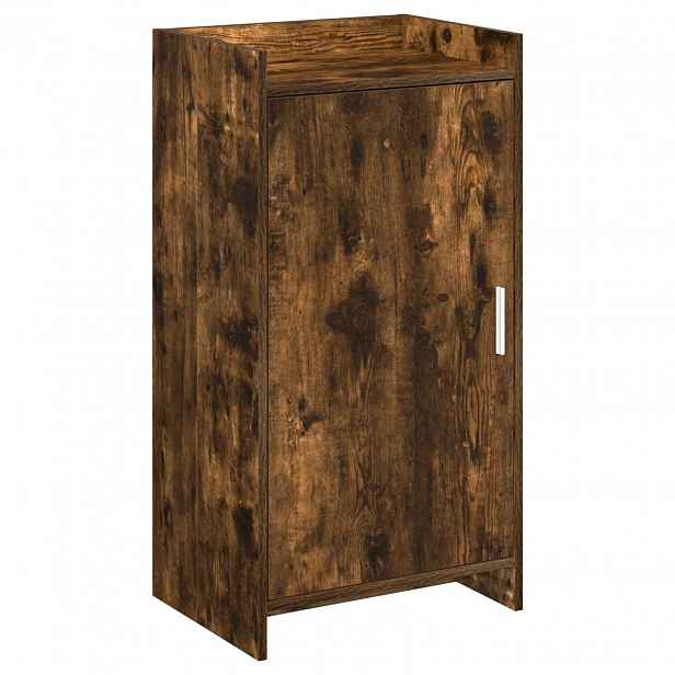 vidaXL Skříň na obuv Kouřový dub 48 x 36 x 92 cm Kompozitní dřevo