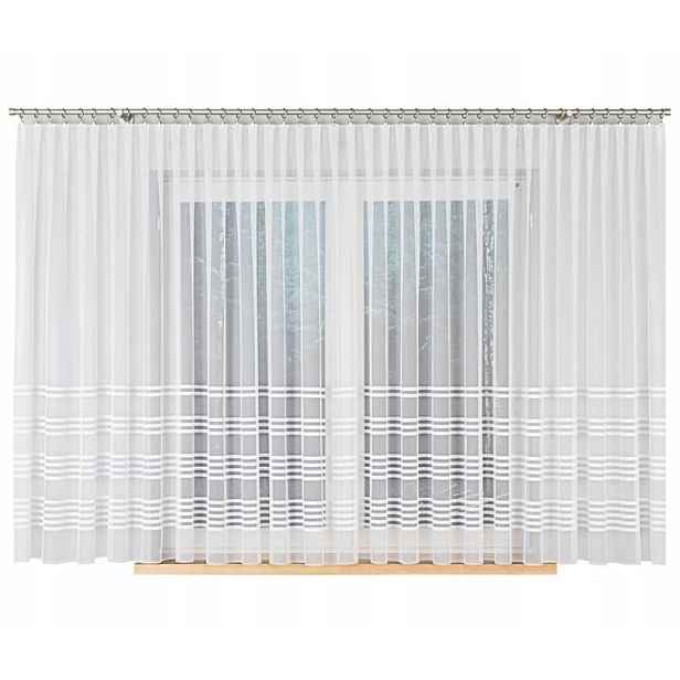 Hotové balkonové záclony do obývacího pokoje, moderní, 550 x 160 cm Kalina II