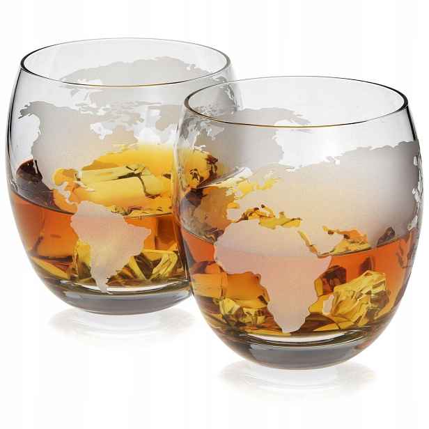Sklenice na whisky Globus 300 ml 2ks Globe glasses