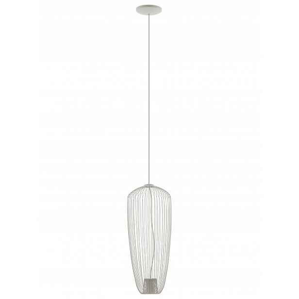 Závěsná Lampa Pumpkin S šedá 1xGU10 200 cm moderní obývací pokoj 10W stropní