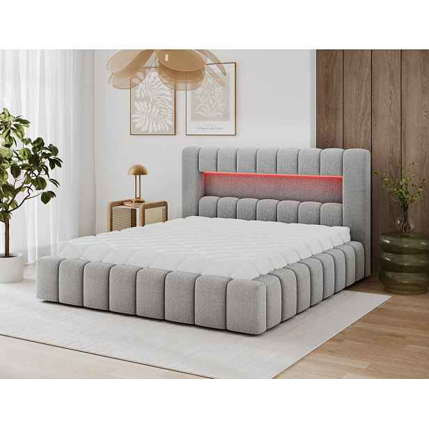 Postel Lamica 140x200 + Dřevěný rám/Standardní zdvih/kontejner