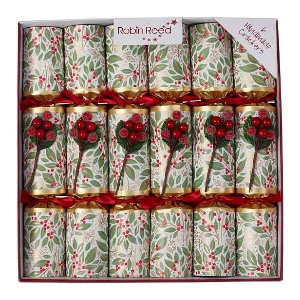 Vánoční crackery v sadě 6 ks Winter Berry – Robin Reed