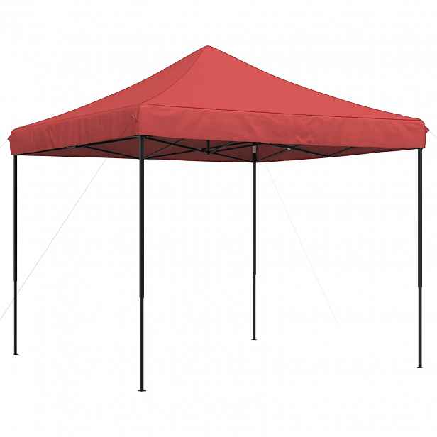 vidaXL Party Stan 292 x 292 x 315 cm Vínová Oxford látka