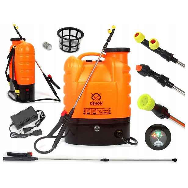 Aku zádový postřikovač 16l, 12V, 8Ah M80203