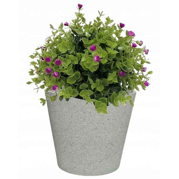 Kruhová krytka kuželová 26,3 x 30 cm béžová dekorativní