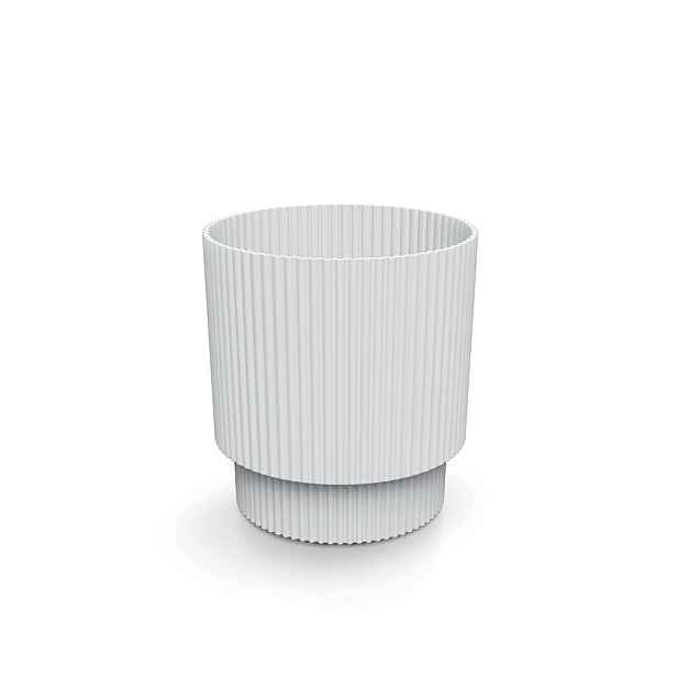 Prosperplast Květináč MILLA VII bílý, varianta 12,8 cm