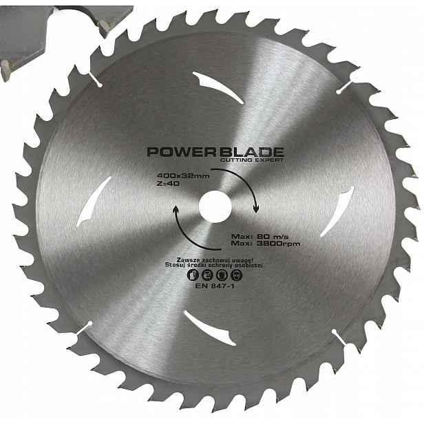 Vidiový kotouč PowerBlade na dřevo řezací 400x32mm 40 zubů