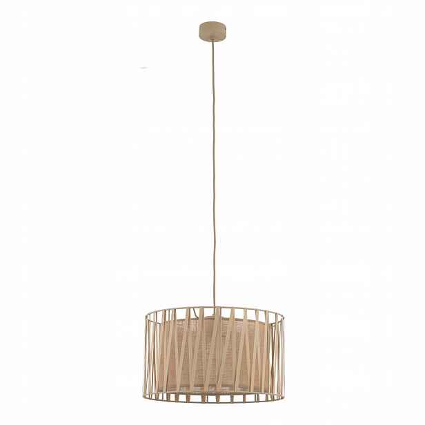 Závěsná lampa Lustr Stropní Svítidlo Harmony Béžová E27 Nastavitelná Tk Lighting