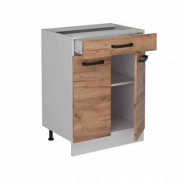 Vicco SPODNÍ SKŘÍŇKA KUCHYŇSKÉ LINKY R-Line Zlatý mocný dub 60 cm bez pracovní desky