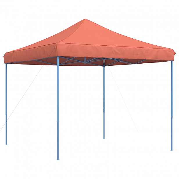 vidaXL Party Stan 292 x 292 x 315 cm Cihlová Oxford látka