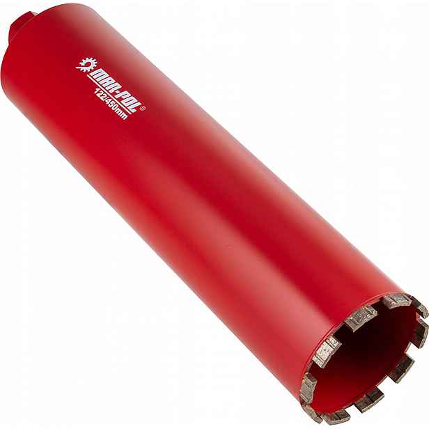 Korunkový Vrták 122 mm x 450 mm pro betonu Mar-Pol 1 1/4"