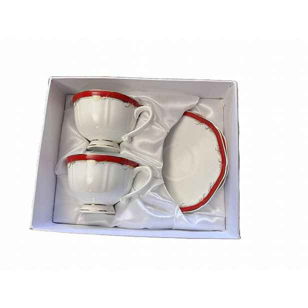 Sada porcelánových šálků 200 ml – elegance a styl pro váš stůl