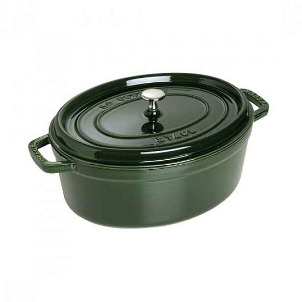 Oválný hrnec Cocotte, litina, 29 cm/4,2 l, Basil - Staub