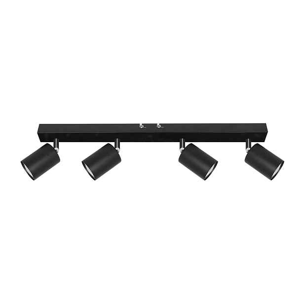 Stropní nástěnné svítidlo Doa Sp 4, GU10 max. 4x50 W, černá barva