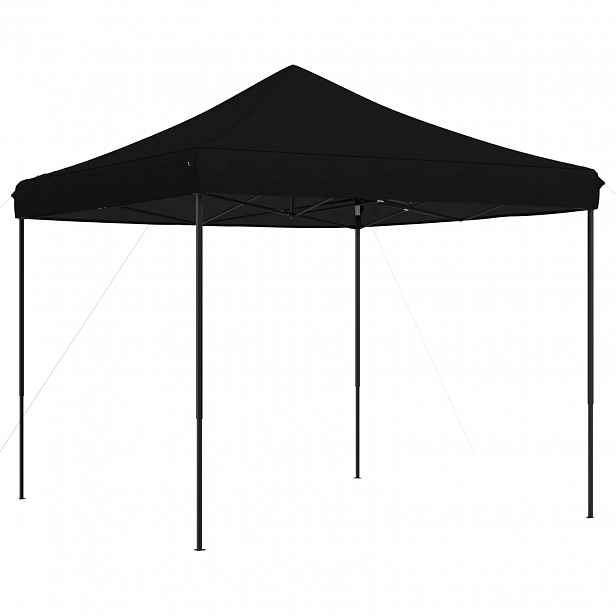 vidaXL Party Stan 292 x 292 x 315 cm Černá Oxford látka