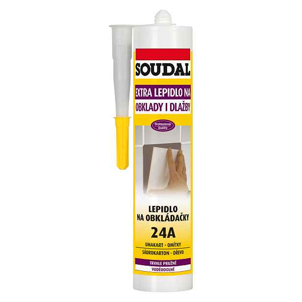 Lepidlo na obklady Soudal 24A 300 ml