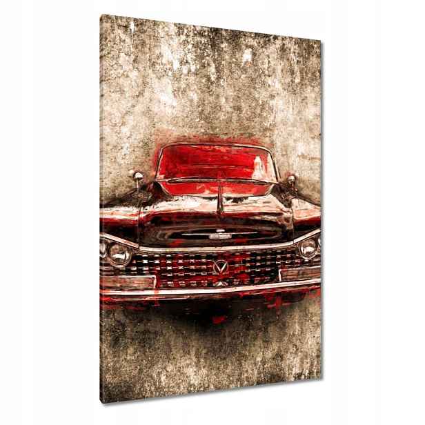 Obrazy 80x120 Červený Buick