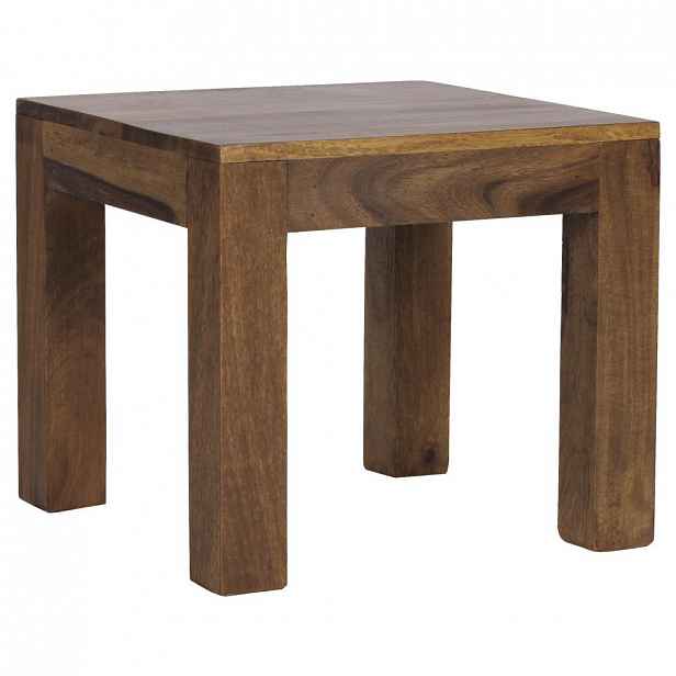 Odkládací stolek Z Masivního Dřeva sheesham
