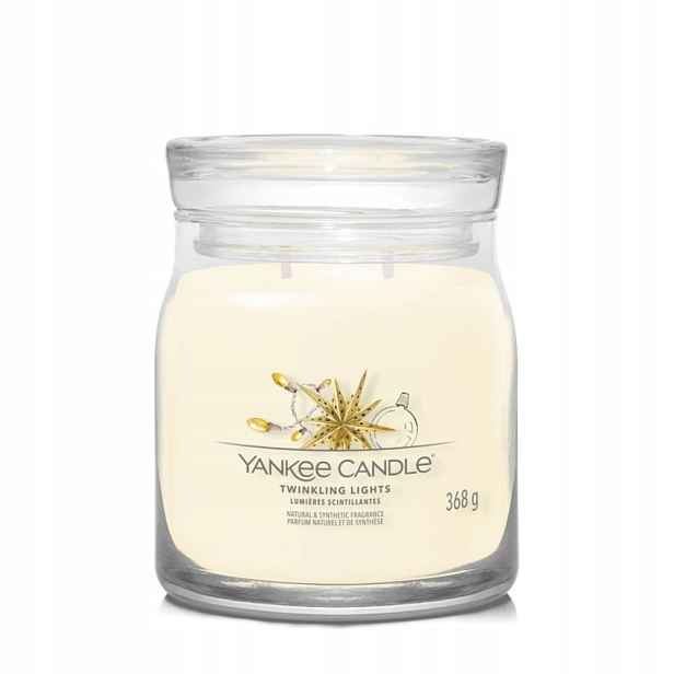Yankee Candle Twinkling Lights svíčka střední 368 g