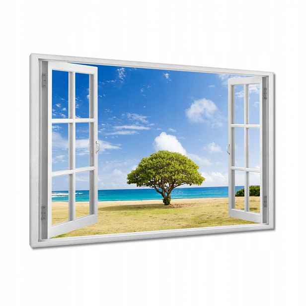 Obrazy 90x60 Krajina se stromkem