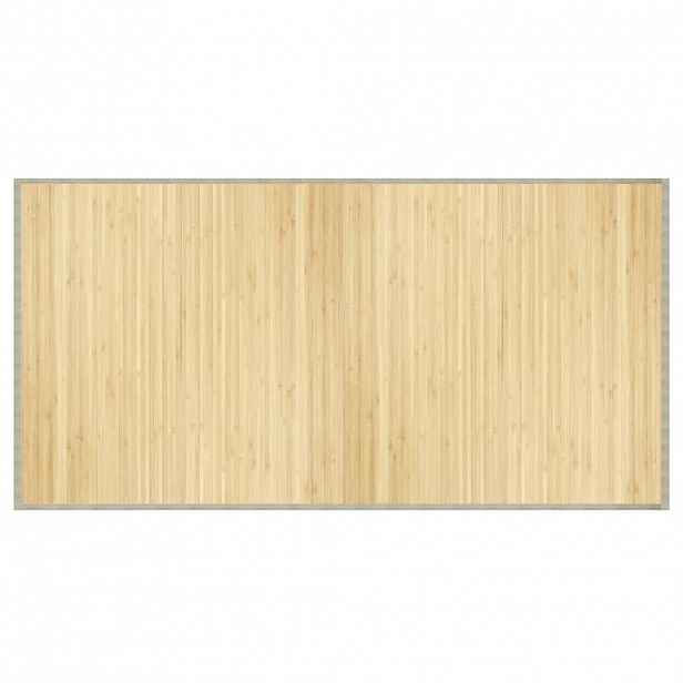 vidaXL Koberec obdélníkový světle přírodní 100 x 200 cm bambus