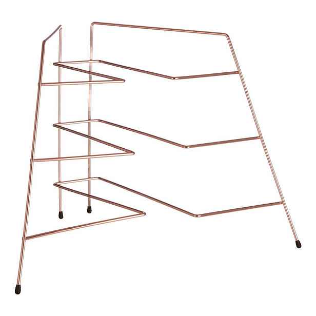 Kovová přídavná polička v měděné barvě 37x25 cm Rowan – Premier Housewares