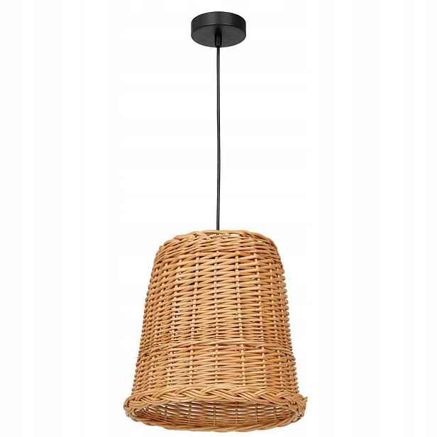 Milagro Vimini MLP7990 Ratanová závěsná lampa E27 40W Boho Design