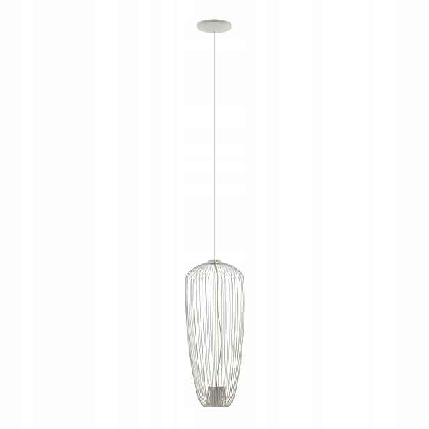 Nowodvorski Industriální závěsná lampa Pumpkin S GU10 10W Světle šedá