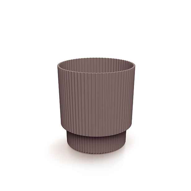 Prosperplast Květináč MILLA VII marsala, varianta 12,8 cm