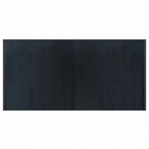 vidaXL Koberec obdélníkový šedý 100 x 200 cm bambus