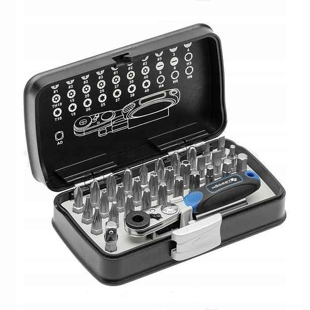 Sada šroubovacích bitů ks , 1/4″ HT1R460 Hogert