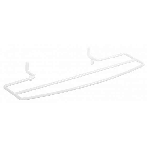 Sapho - Sušák ručníků na topná tělesa, délka 60 cm, bílá 1306-09B