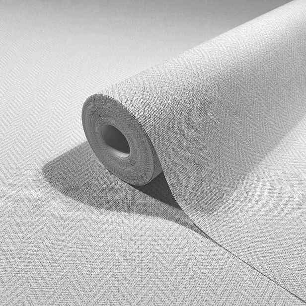 Světle Šedá Samolepicí Tapeta S Motivem Jedle Peel & Stick Tapety