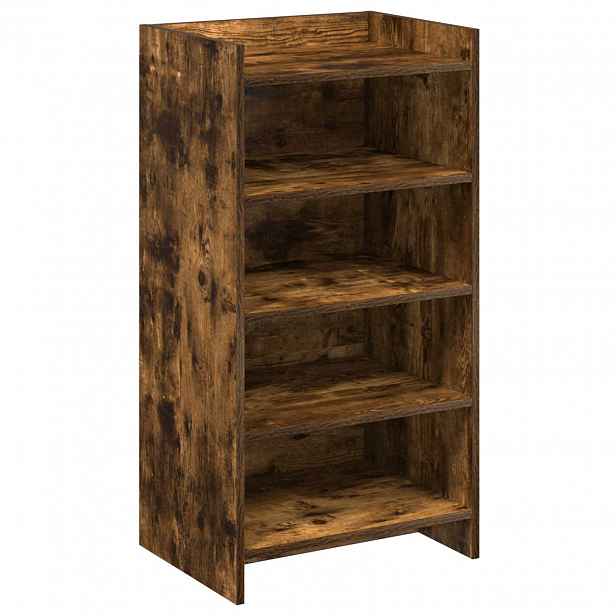 vidaXL Skříň na obuv Kouřový dub 48 x 36 x 92 cm Kompozitní dřevo