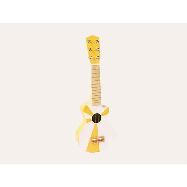 Kids Concept Guitar žluto bílá