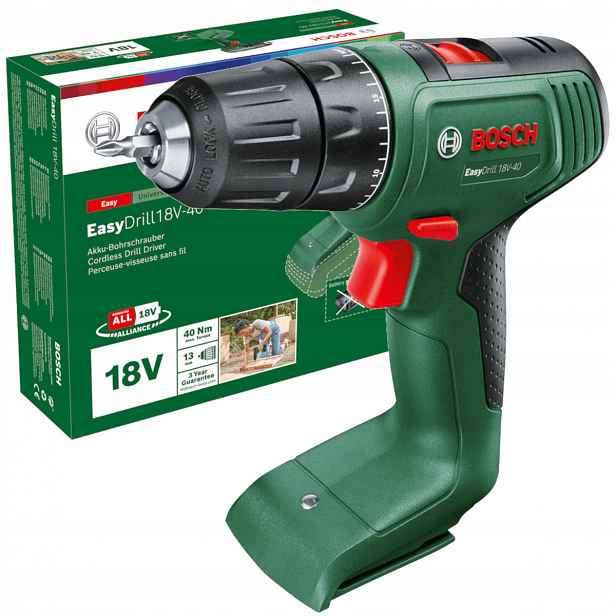Aku Vrtačka Easy Drill 18V-40 Bosch 06039D8000