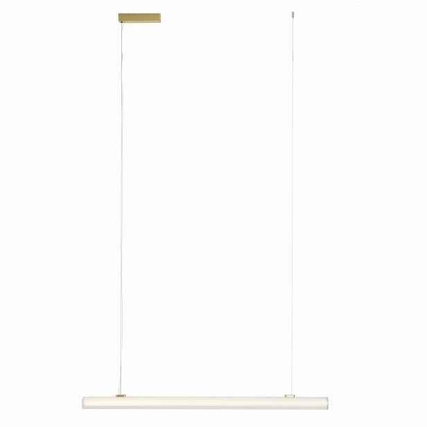Závěsná lampa Fayette Zlatá Led 23,2 W IP44 121 cm MaxLight