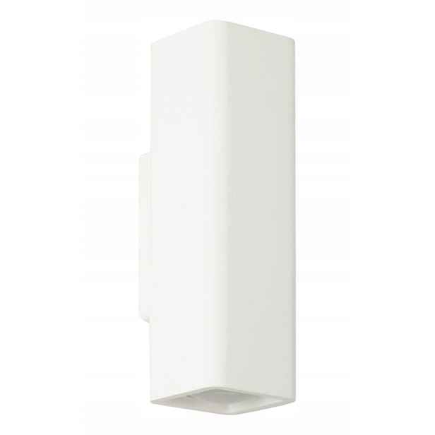 Nástěnná Led lampa obdélníková bílá Lampex
