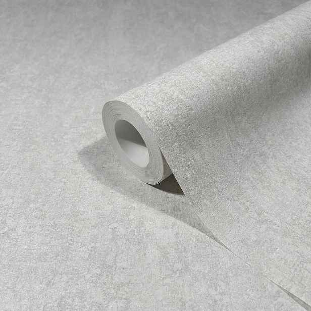 Šedá Tapeta S Betonu Vinylovým Efektem