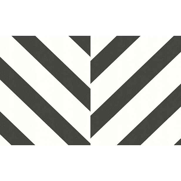 Tapeta S Jedličkou Černobílá Vinylová Na Flizelině 10,05 m x 106,00 cm