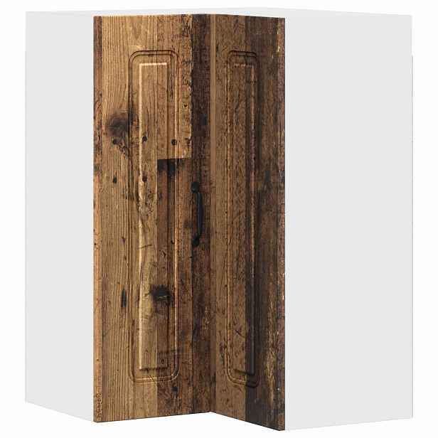 vidaXL Krycí deska myčky na nádobí Kalmar Staré dřevo 57 x 57 x 80 cm