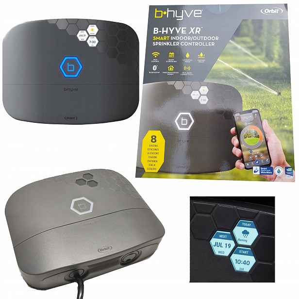 Ovladač Orbit B-hyve Xr 8 Sekcí Wi-Fi pro venkovní použití