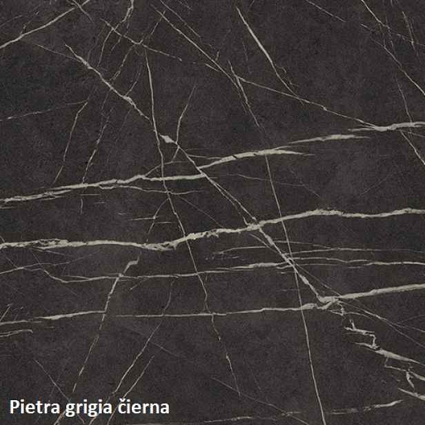 ArtExt Pracovní deska - 38 mm 38 mm: Pietra grigia černá F206
