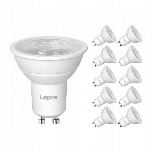 Led žárovka Lepro 200084-WW-EU-10 GU10 stmívatelná 4,5W 345lm 2700K 38 10