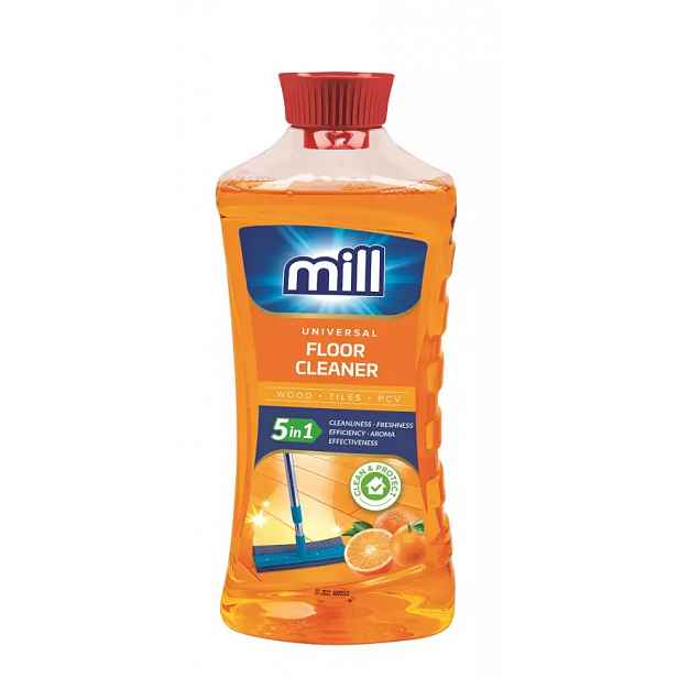 MILL CLEAN Čistič podlah UNIVERSAL Pomeranč 1l