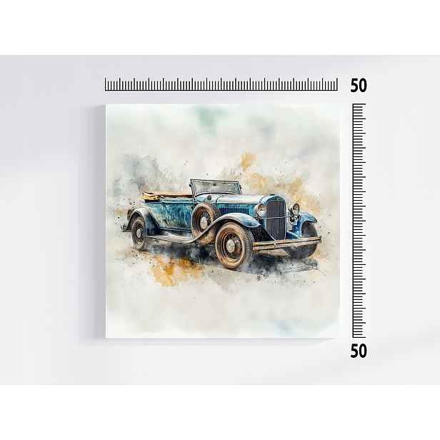 Obraz Na Plátně Canvas Auto Oldtimer Zabytek Kabriolet 50x50