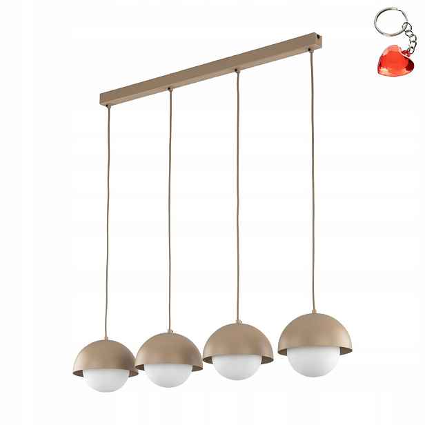Stropní lustr Bono Bílý 4xG9 Nastavitelná výška Kovový Tk Lighting